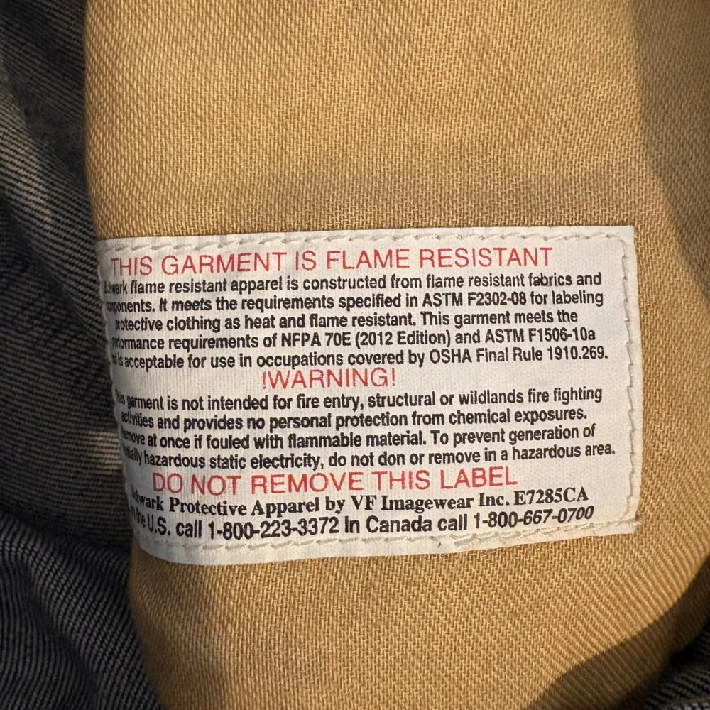 NWT Bulwark FR Flame Resistant Jeans 36x30 Relaxed Fit CAT2 Arc Rated 9 cal 2112